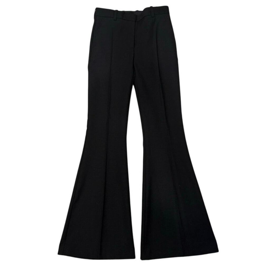 The Kooples Black Flared Dress Pants FR 34 / US 2 NWT - Picture 1 of 5